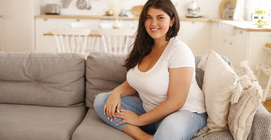 Nieziemsko wygodne jeansy plus size? Bawełniane z elastanem to hit!