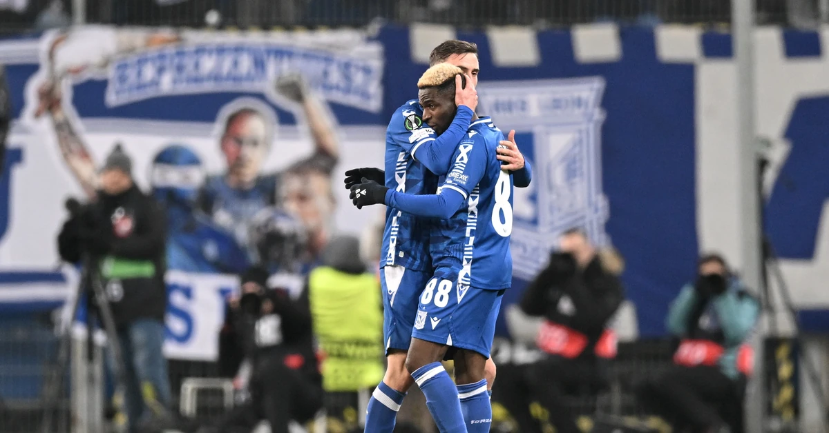 Liga Konferencji. Trener Lecha miał nosa do zmian. Rezerwowi zapewnili "Kolejorzowi" zwycięstwo