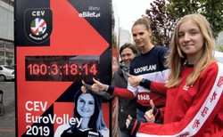 Mistrzostwa Europy siatkarek: Zegar odmierza 100 dni do rozpoczęcia turnieju w Łodzi