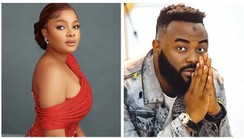 Bimbo Ademoye gets epic surprise package from VJ Adams on 32nd birthday 