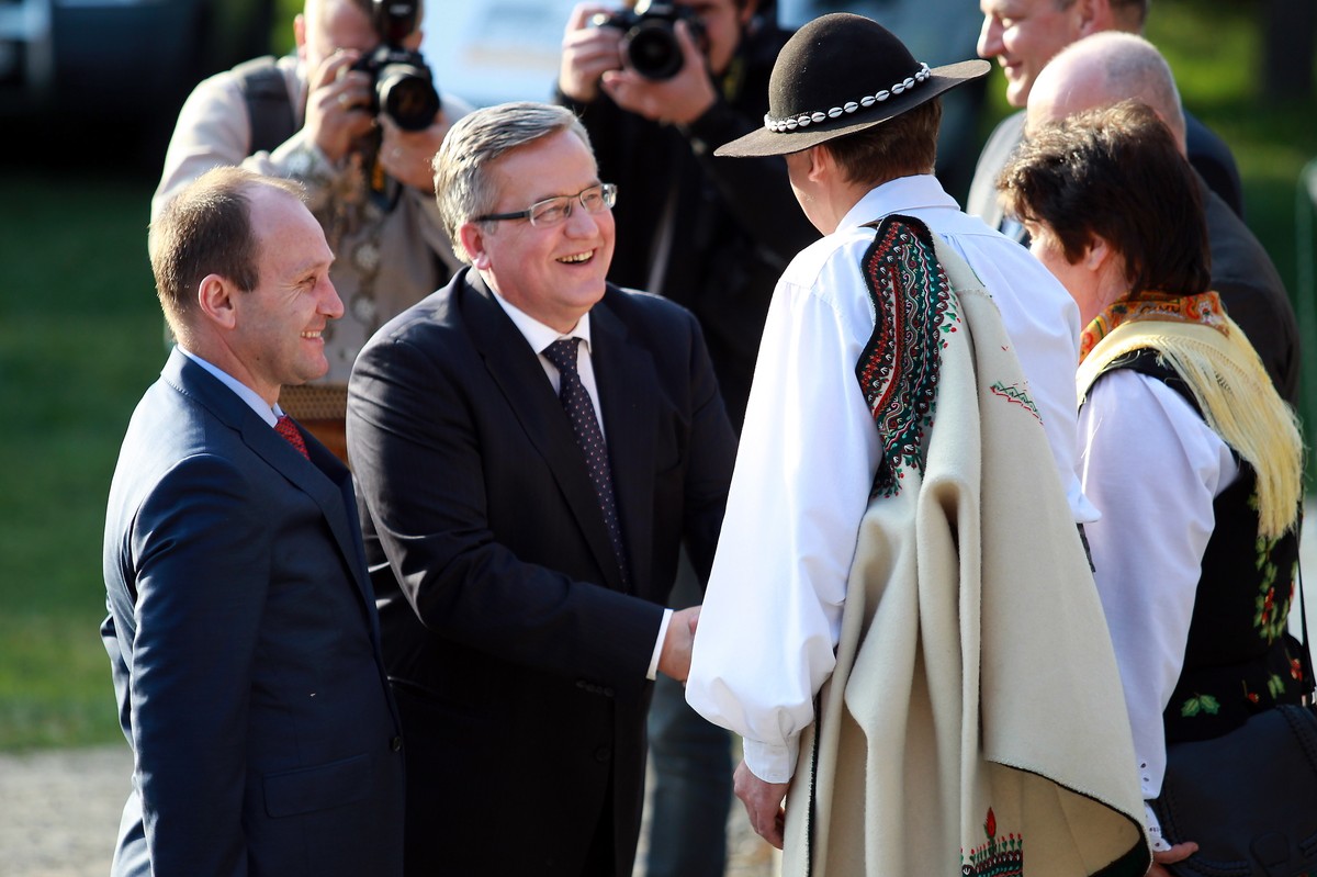 Prezydent Bronisław Komorowski