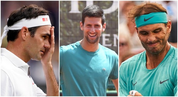 Novak, Federer, Nadal