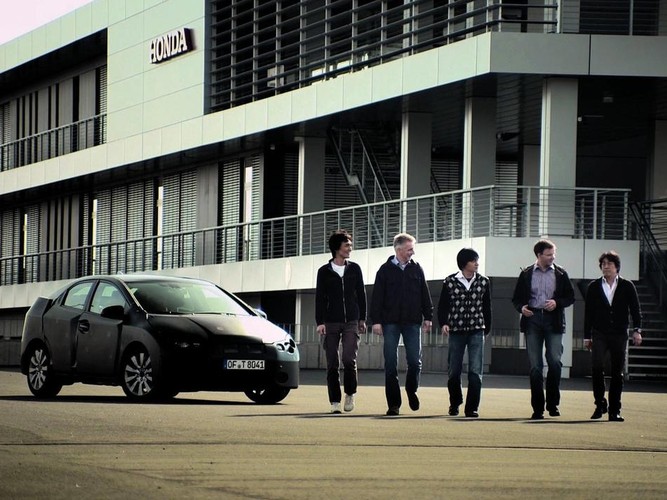 Nowa honda civic w fazie testów