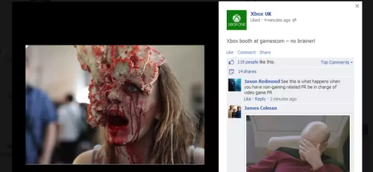 Social media trudna media, czyli reklama The Last of Us na FB Microsoftu