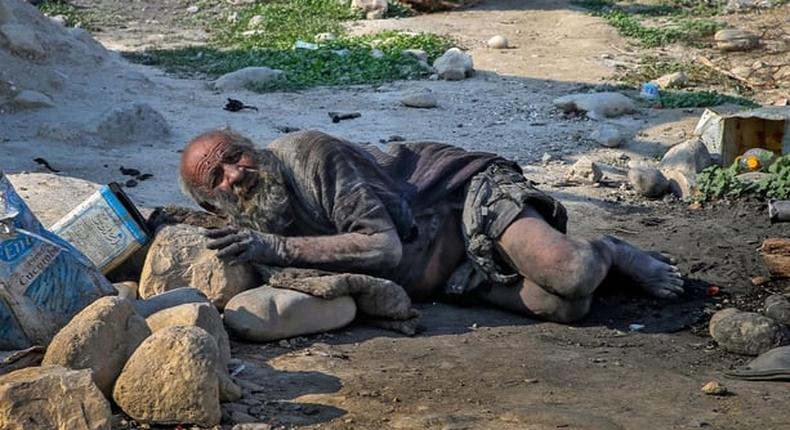 Amou Haji, nicknamed 'world's dirtiest man'