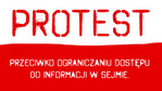 Protest mediów przeciwko zapisom w nowym regulaminie Sejmu