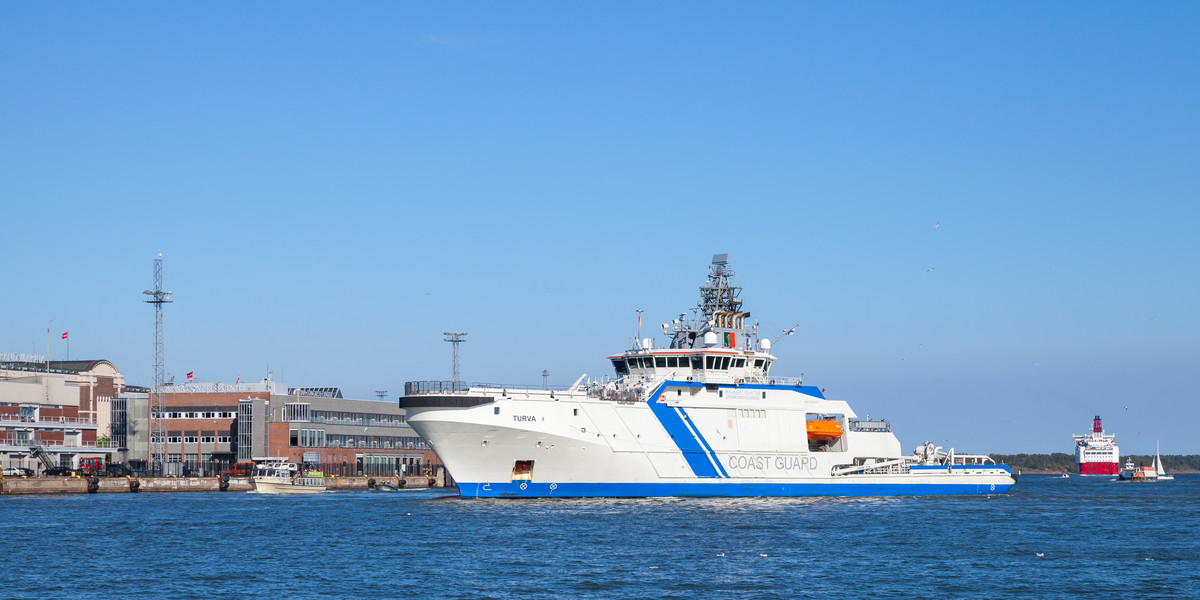 Okręt fińskiej Straży Przybrzeżnej