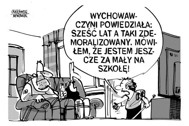 Za maly na szkole szkoła krzętowski