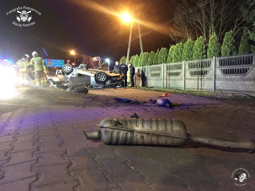 Tragiczny finał pościgu, nie żyją dwie osoby