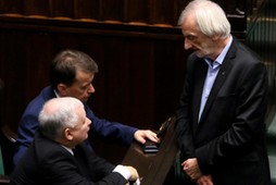 Ryszard Terlecki, Jarosław Kaczyński, Mariusz Błaszczak