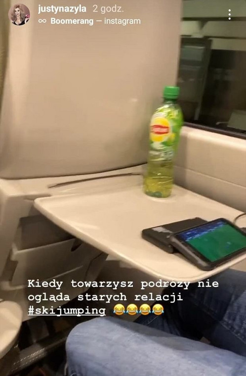 Justyna Żyła na Instagramie