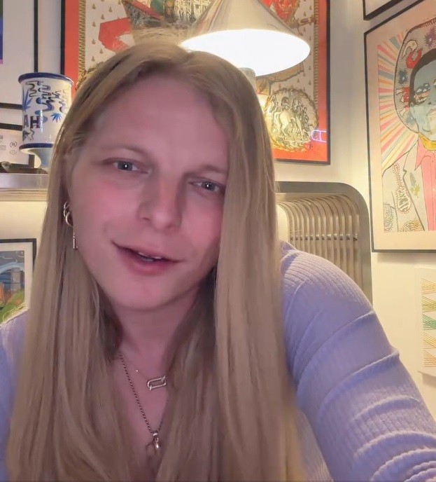 Americká influencerka Gwen McMullen.