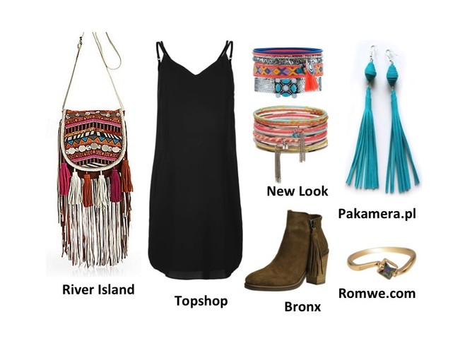 Letnie STYLIZACJE z małą czarną