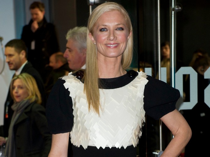 Joely Richardson na londyńskiej premierze