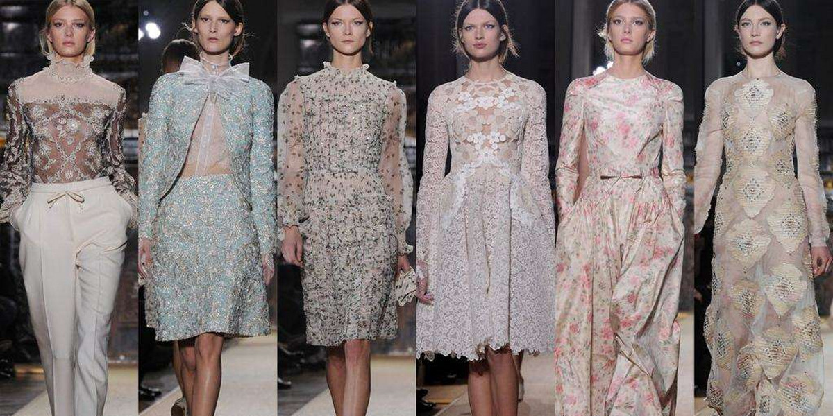 Valentino haute couture wiosna lato 2012