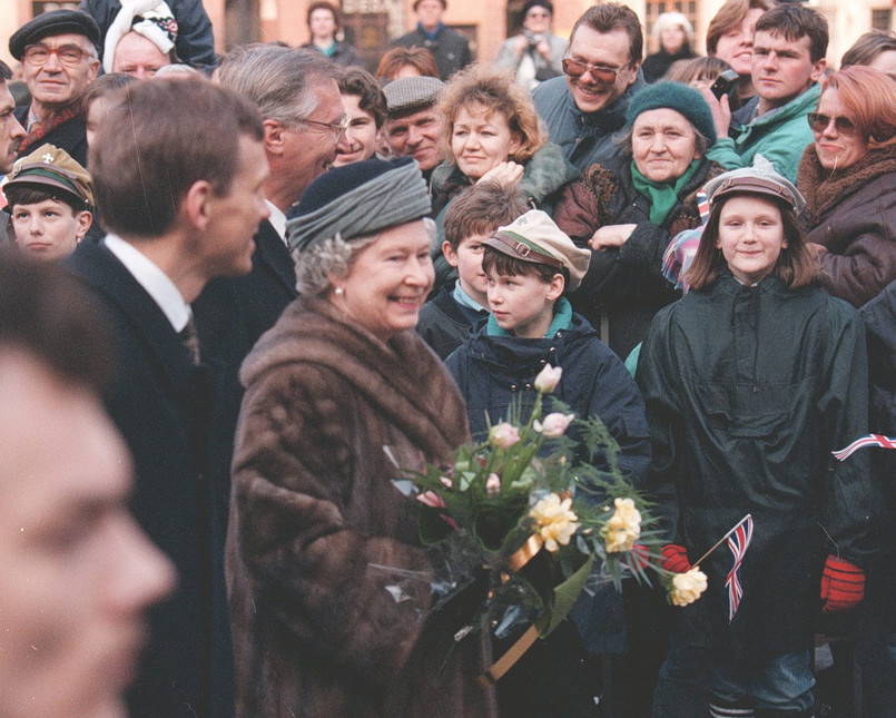 Królowa Elżbieta II w Polsce, 1996