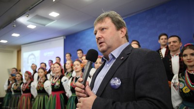 Dyrektor Państwowego Zespołu Ludowego Pieśni i Tańca Mazowsze Jacek Boniecki 