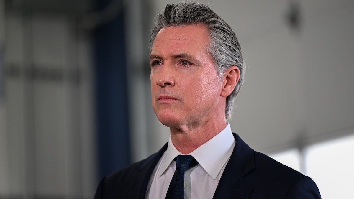 Guvernér štátu Kalifornia Gavin Newsom.