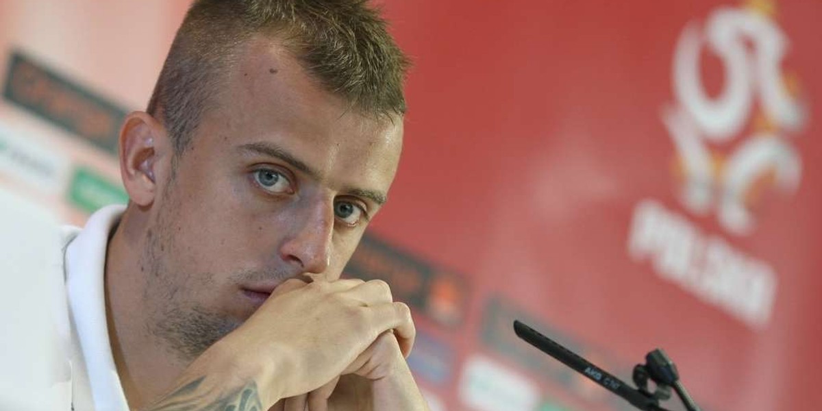 Kamil Grosicki rozmawia z Galatasaray