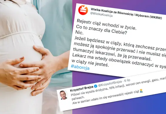 Od dziś "rejestr ciąż" staje się faktem. "W Polsce to kolejny bat na kobiety" — mówi posłanka