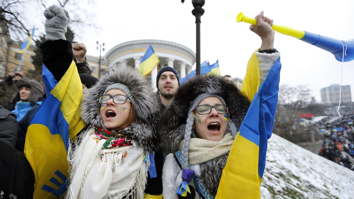 UKRAINE EU PROTESTS