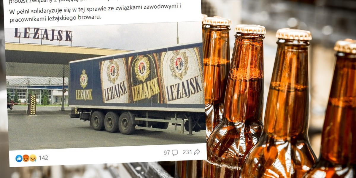 Grupa Żywiec zamknie browar w Leżajsku. 