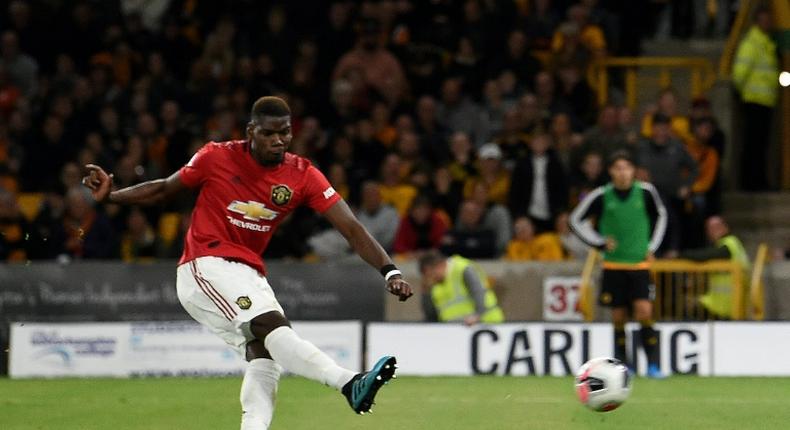 Paul Pogba received racist abuse on social media after missing a penalty against Wolves