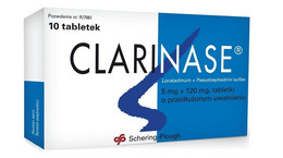 Clarinase - działanie, wskazania, dawkowanie, przeciwwskazania