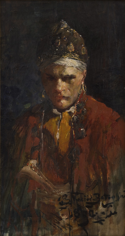 Stanisław Batowski  Kaczor, Autoportret  Tatar, 1890, olej, płótno, fot. MNK