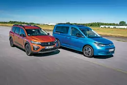 Dacia Jogger kontra Volkswagen Caddy - podwyższone kombi czy kombivan? Co będzie lepsze dla rodziny