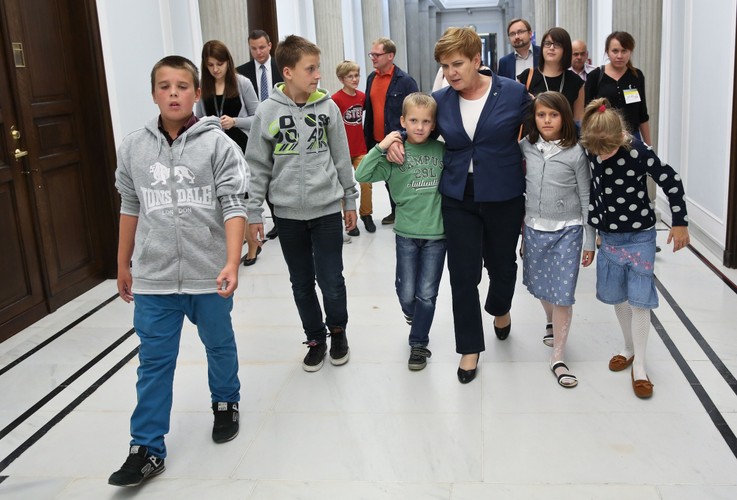 Beata Szydło w Sejmie