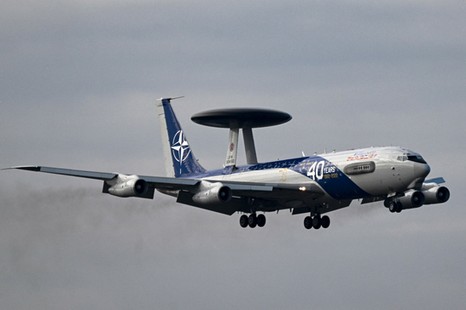 Pokaz siły NATO. Potężne samoloty wojskowe operowały nad Polską