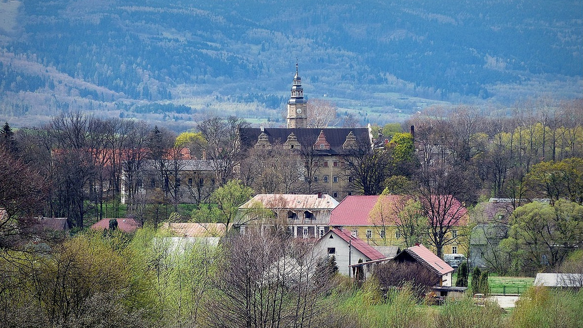 Pałac w Gorzanowie koło Kłodzka