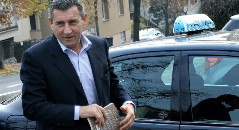 Croatian ex-general Ante Gotovina, pictured in 2012, has been named as a special adviser to the ministry of defence