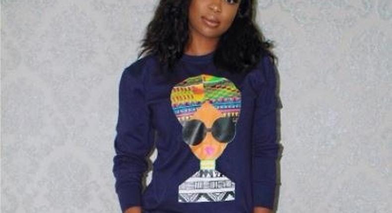 Bolanle Olukanni in Kente inspired sweatsuit