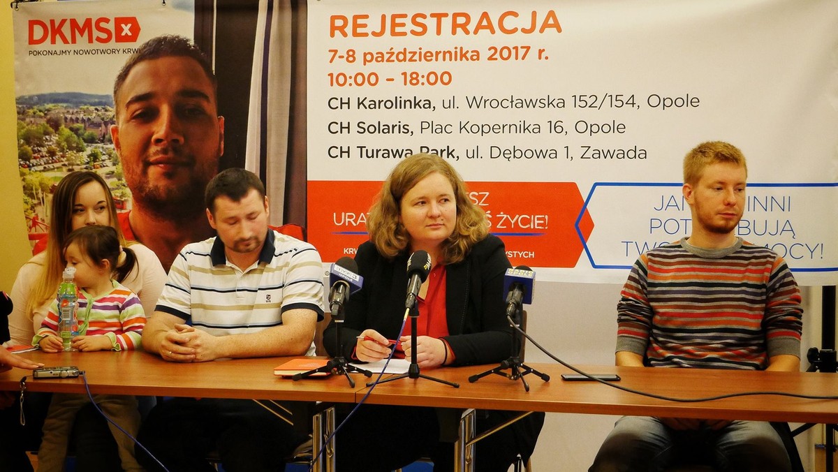 W weekend w Opolu odbędzie się wielka akcja rejestracji potencjalnych dawców szpiku. Organizatorzy wydarzenia mają nadzieję, że właśnie w ten sposób uda się pomóc 30-letniemu Jankowi, który choruje na białaczkę i czeka na przeszczep od dawcy niespokrewnionego.