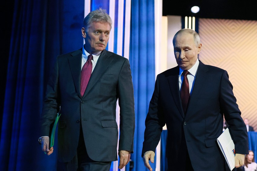 Putin i Dmitrij Peskov