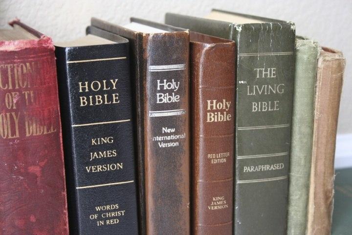 There are over 60 English-language versions of the Bible