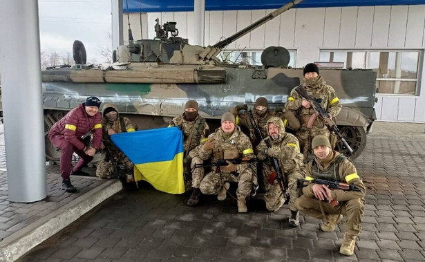 Wojna na Ukrainie, ukraińscy żołnierze. Przechwycony rosyjski sprzęt wojskowy
