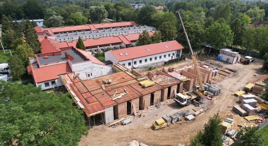 Sektor dla kotów w nowym pawilonie będzie miał ok. 700 mkw powierzchni