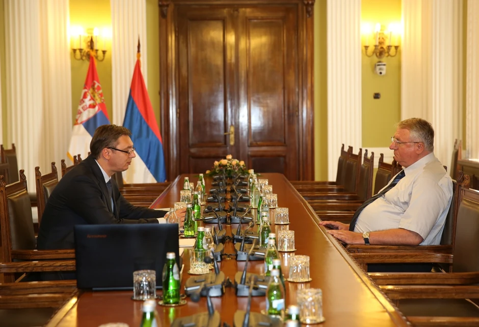 Aleksandar Vučić i Vojislav Šešelj