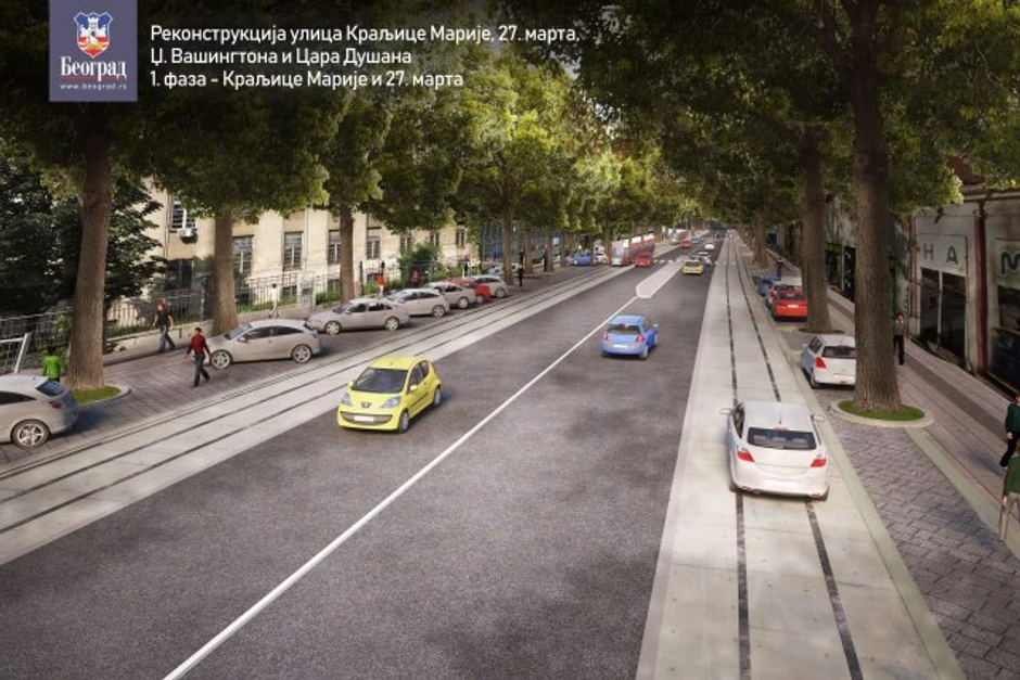 Novi izgled Ulice cara Dušana
