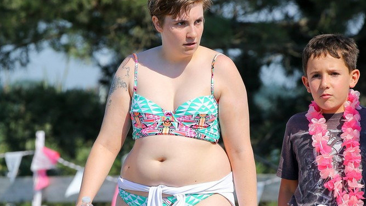 Lena Dunham w bikini