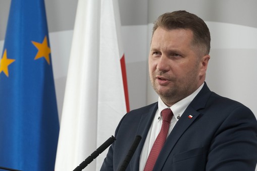 Minister edukacji i nauki Przemysław Czarnek.