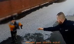 Dramatyczna akcja policjantów na kanale w Gdańsku. Pod 9-latkiem załamał się lód