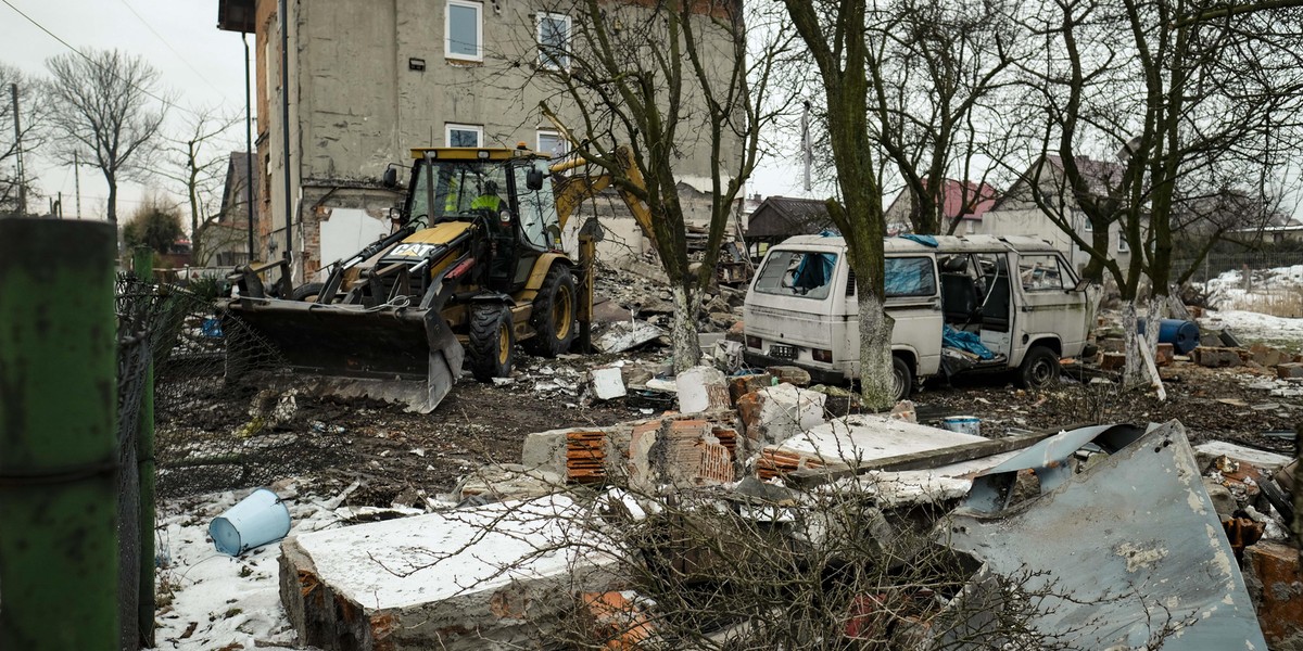 Gliwice. Eksplozja butli z gazem w garażu. Zginął 55-latek 