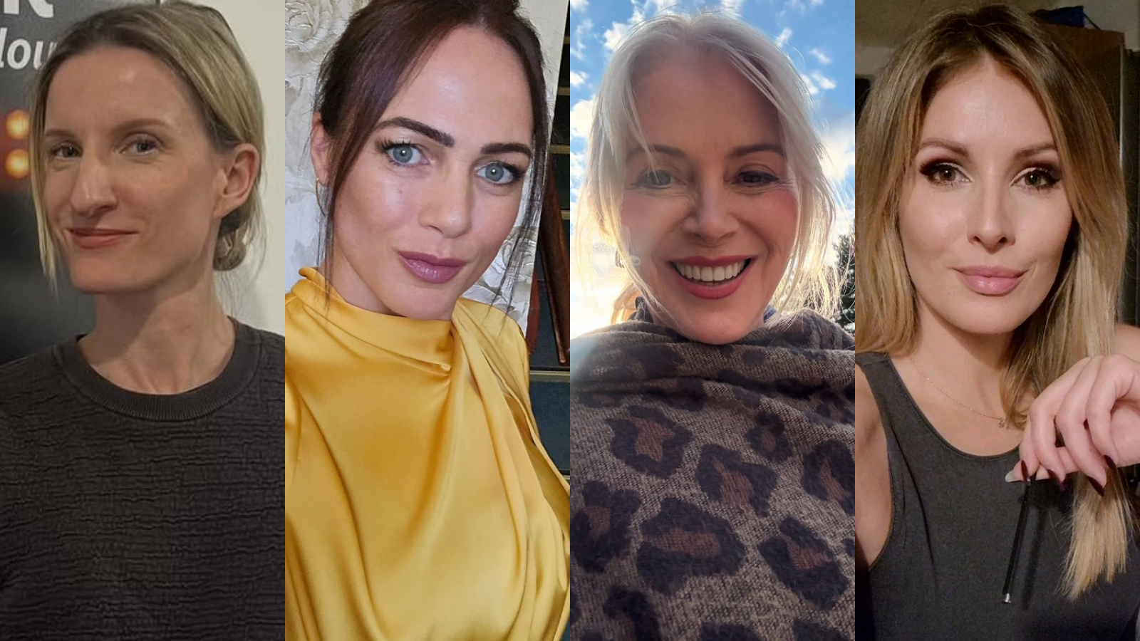 Adela Vinczeová, Adriana Kneissl, Zuzana Vačková a Miriam Kalisová.