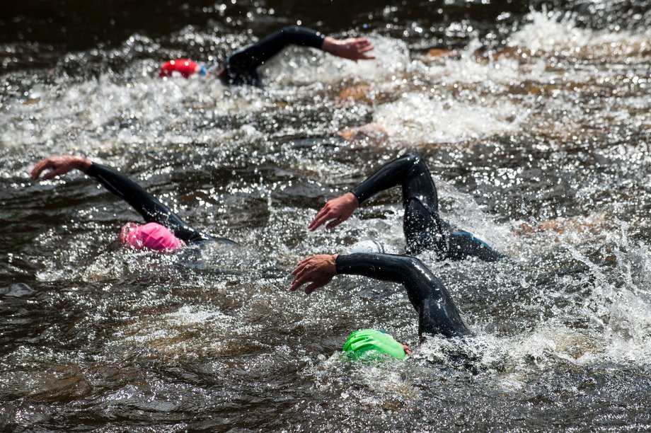 Triathlon to sport kadry zarządzającej. Z badań wynika, że 75 proc. Polaków uprawiających tą dyscyplinę sportową zarabia ponad 100 tys. złotych rocznie.