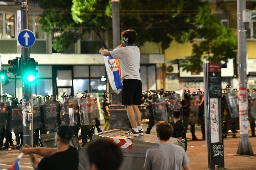 Beograd protest studenti vidovdan