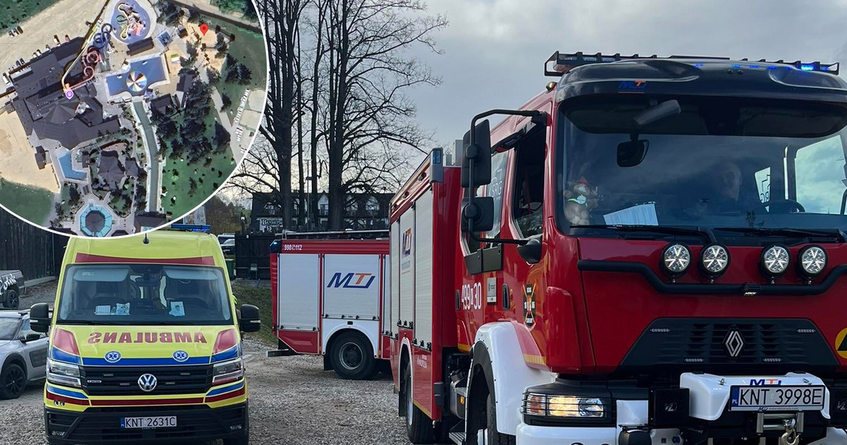 Dramat w znanym kompleksie term. Wszedł do strefy relaksu i już z niej nie wyszedł